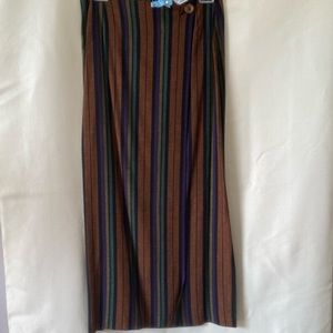 Express Wrap below the knee length skirt size medium